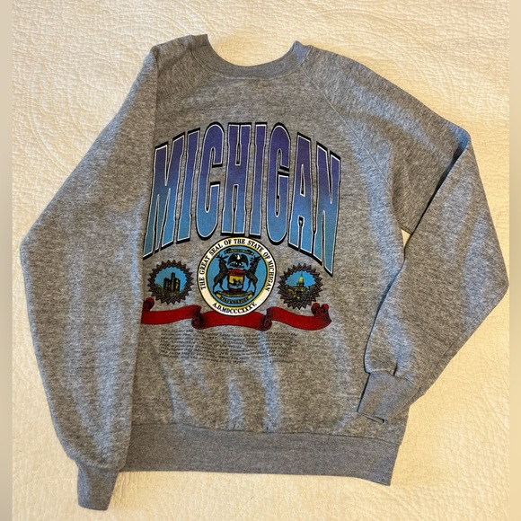 Vintage sweatshirt Michigan - Picture 1 of 3